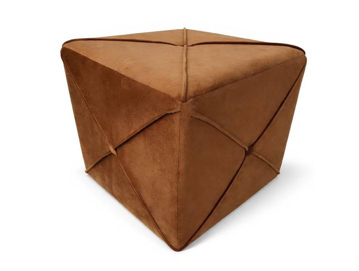 Xlmoebel Hocker Designer Sitzhocker Pouf Hocker Sitzwürfel moderner Fußhocker Sofort (Hocker, 1 St., Hocker), Hergestellt in Europa