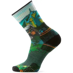 Smartwool, Herren, Sportsocken, Hike Targeted Cushion Trail Trekker (38 - 41), Türkis, Grün