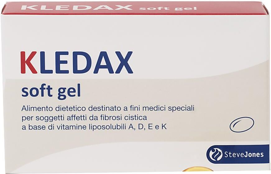 CHIESI ITALIA SpA Kledax Softgel 30 Capsule - Integratore per Fibrosi Cistica