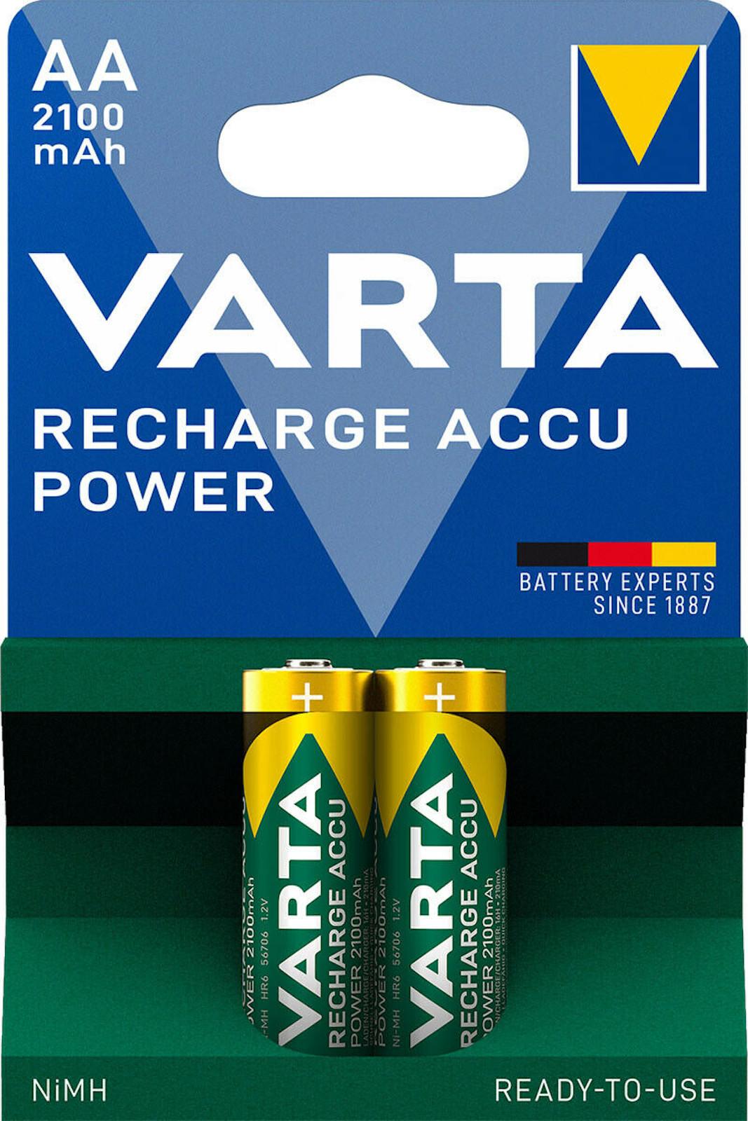 VARTA RECHARGE ACCU Power AA 2er 2100mAh