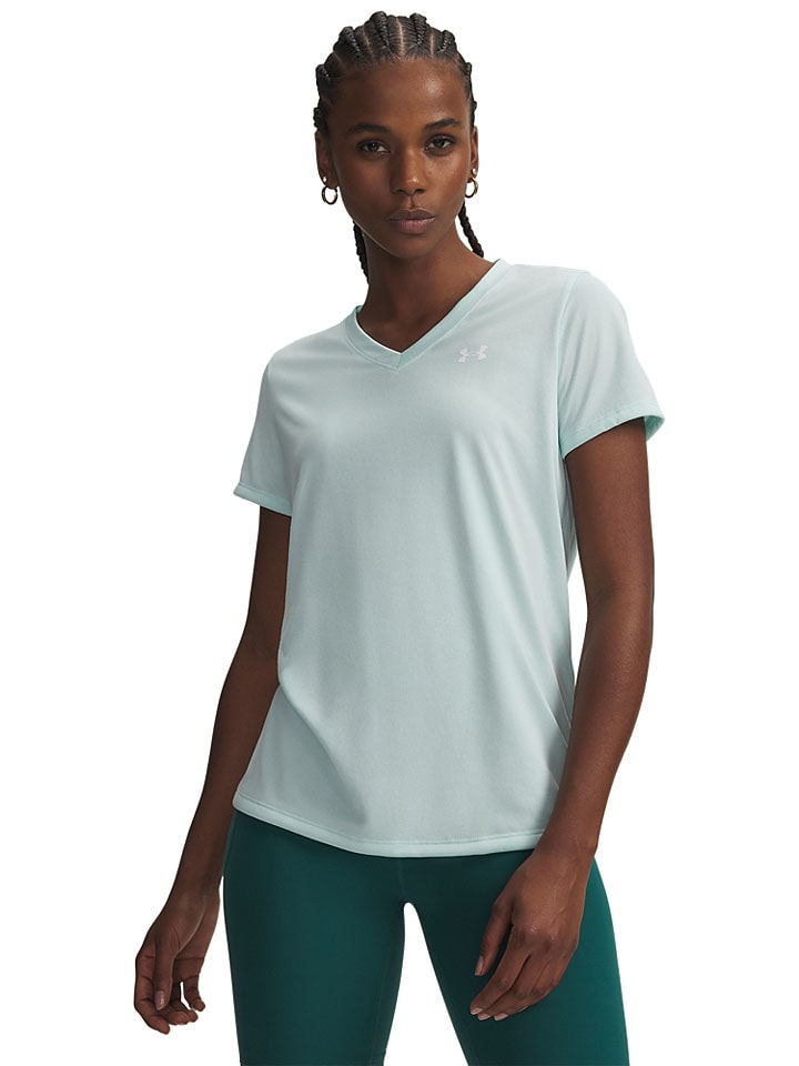 Under Armour Trainingsshirt in Türkis - XS