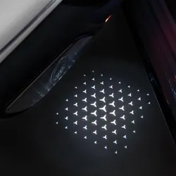 Mercedes-Benz LCD-Projektor mit animiertem Mercedes-Benz Pattern A2448209900