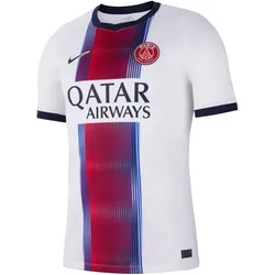 NIKE PSG Paris Saint-Germain Stadium Dri-FIT Auswärtstrikot Herren 101 - white/college navy/college navy XL