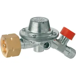 GOK, Grillausstattung + Ersatzteile, MD-Regler Kombi G3/8L 4,0 bar 12 kg