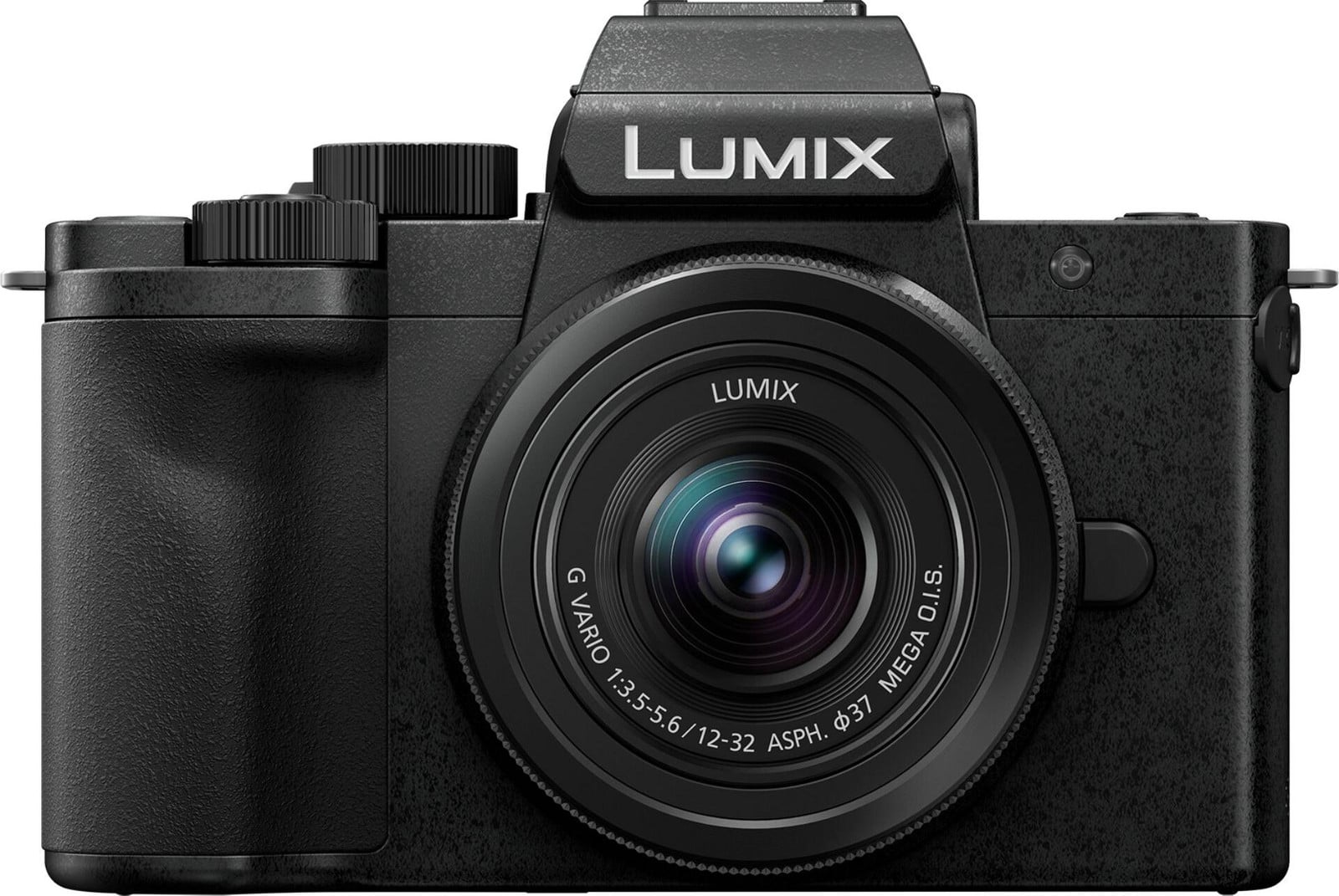Panasonic Lumix DC-G100D camera met H-FS 12-32 lens, zwart