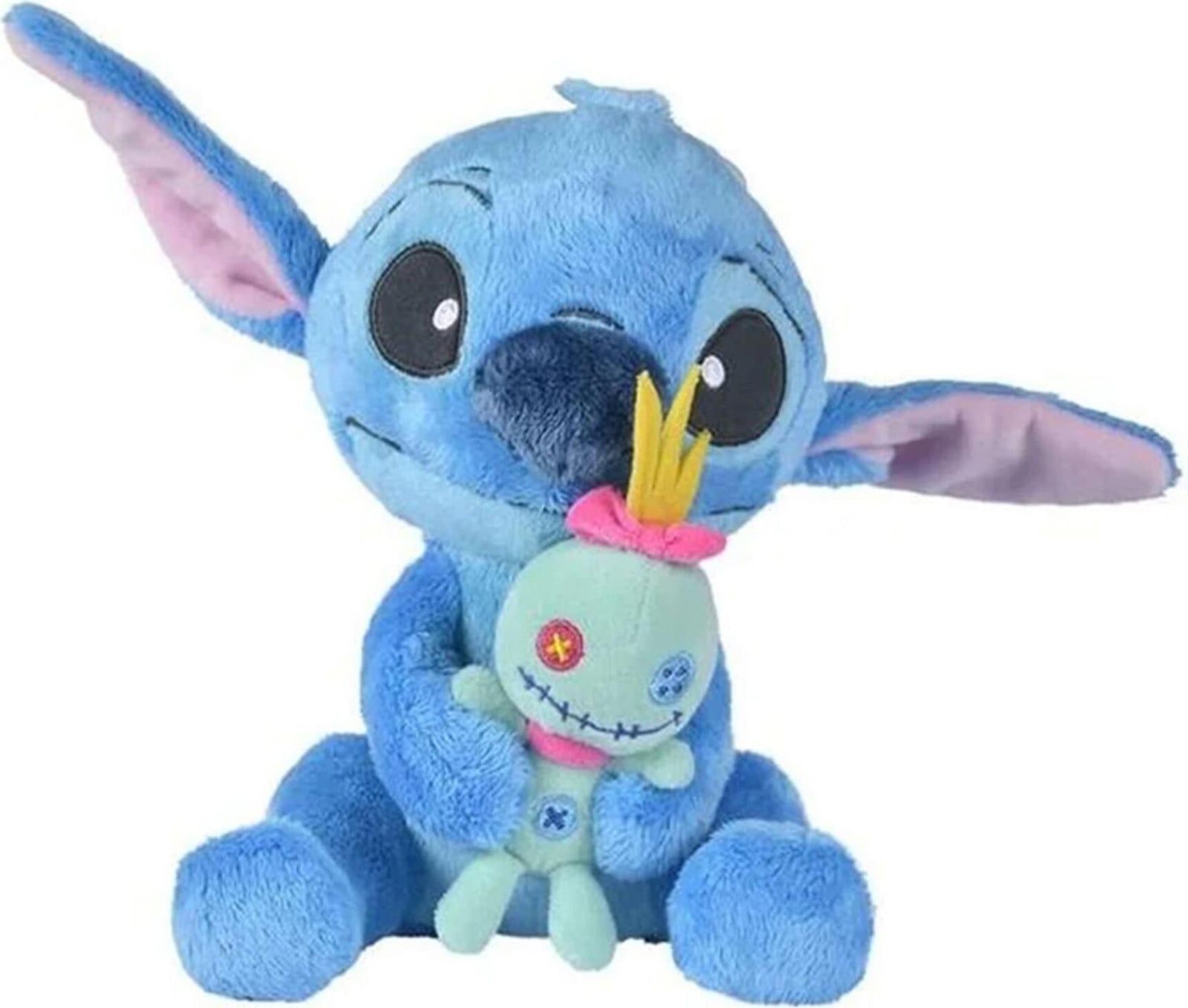 Simba Disney Stitch met Scrump pluche knuffel, 25 cm