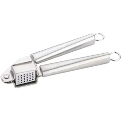 alpina Knoblauchpresse 20cm, Knoblauchpresse, Silber