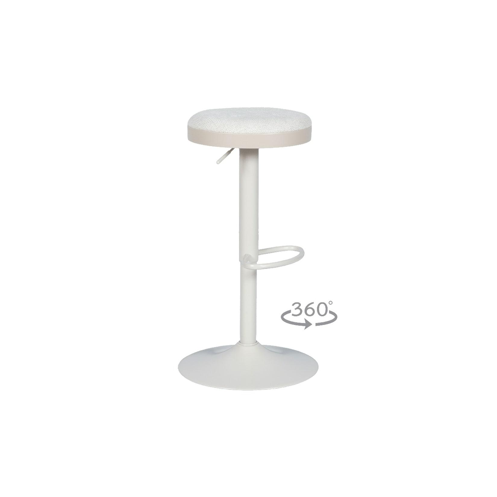 2er-Set Carmen BARACO Barhocker – Creme