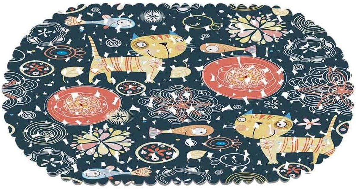Grijs Badkamer Tapijt - Milieuvriendelijke PVC Douchemat - 35 x 70 cm