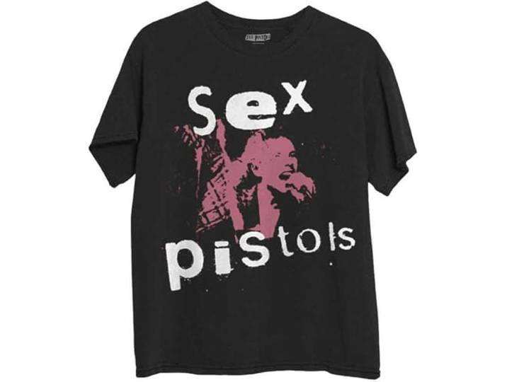 The Sex Pistols T Shirt Sex Pistols Band Logo nieuw Officieel Mannen Zwart XL