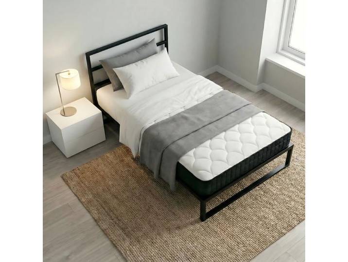 Matelas 90x190 Epaisseur 12cm Confort Équilibré Matelas 1 Personne Soutien Mousse à mémoire de Forme