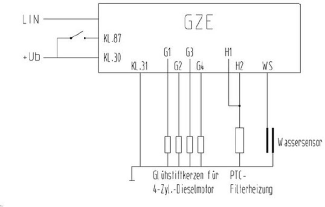 Relais, Glühanlage MAHLE MHG 84