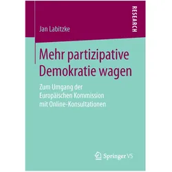 Mehr partizipative Demokratie wagen, Fachbücher von Jan Labitzke