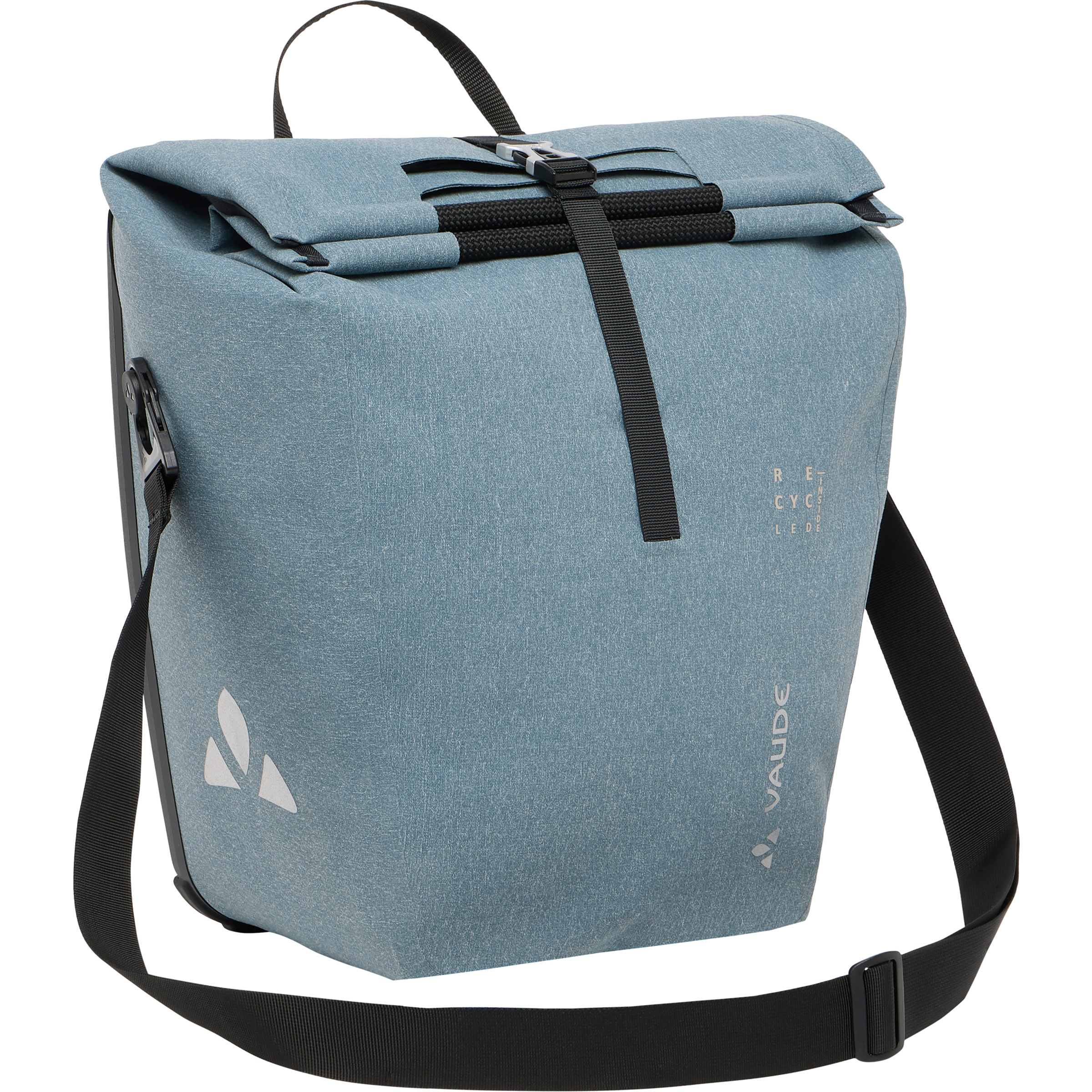 Vaude Recycle Back Single Fahrradtaschen grau Größe 30L Camping Wasserdicht