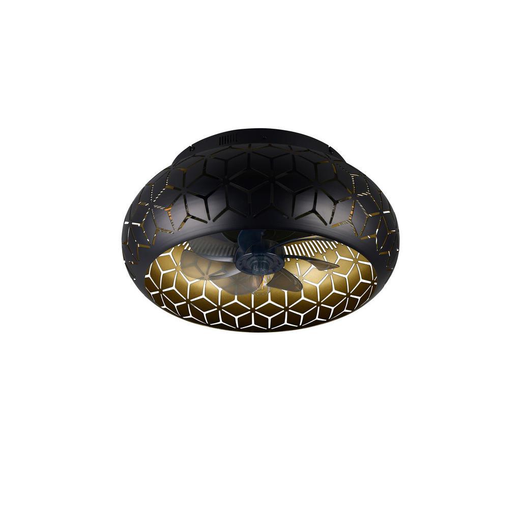 Deckenventilator , Metall , 22 cm , Sommerbetrieb, Winterbetrieb , Lampen & Leuchten, Innenbeleuchtung, Deckenlampe, Deckenlampen