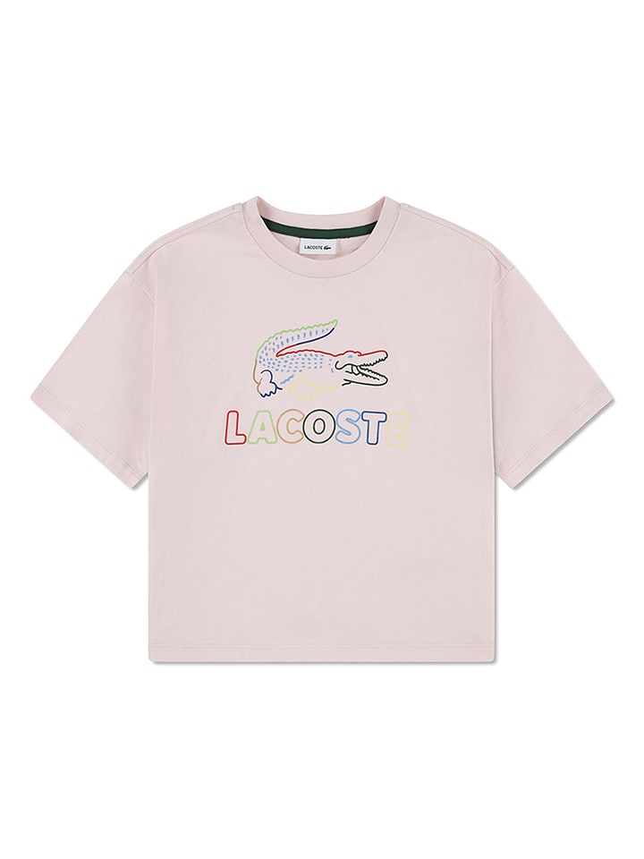 Lacoste Kids Shirt in Rosa - 140