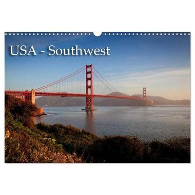 USA - Southwest (Wandkalender 2027 DIN A3 quer), CALVENDO Monatskalender