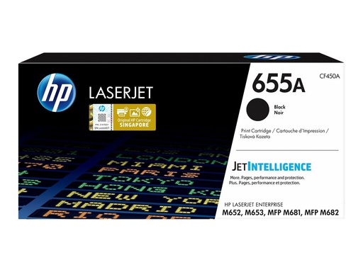 HP 655A - Schwarz - original - LaserJet - Tonerpatrone (CF450A) (CF450A)