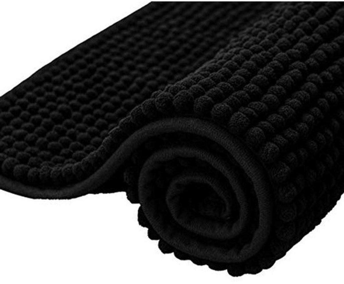Zachte en waterabsorberende antislip badkamermat 50 x 80 cm