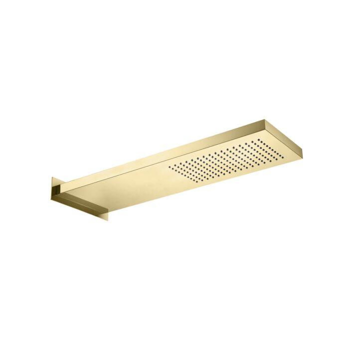 Herzbach LIVING SPA Wand-Regenbrause 30.661700.1.03 537x165mm PVD Gold