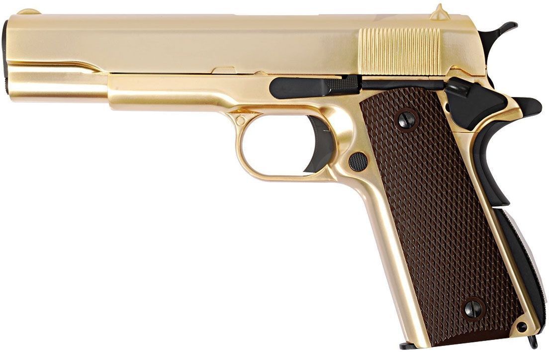 WE Airsoft WE 1911A Gold GBB