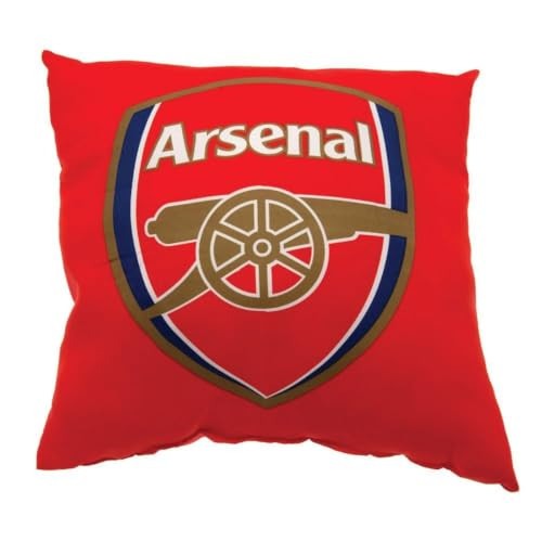 Arsenal FC Official Football Crest Kussen - Rood - Microvezel