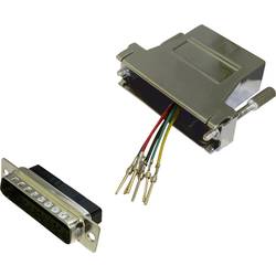 BKL Electronic 10121129 Adapter D-SUB-Stecker 25pol. - RJ12-Buchse 1 St. Single