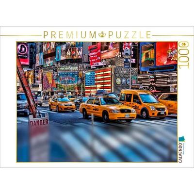 CALVENDO Puzzle Ein Motiv aus dem Kalender New York - nur im Taxi | 1000 Teile Lege-Größe 64x48cm Foto-Puzzle für glückliche Stunden, Sonstige von ,
