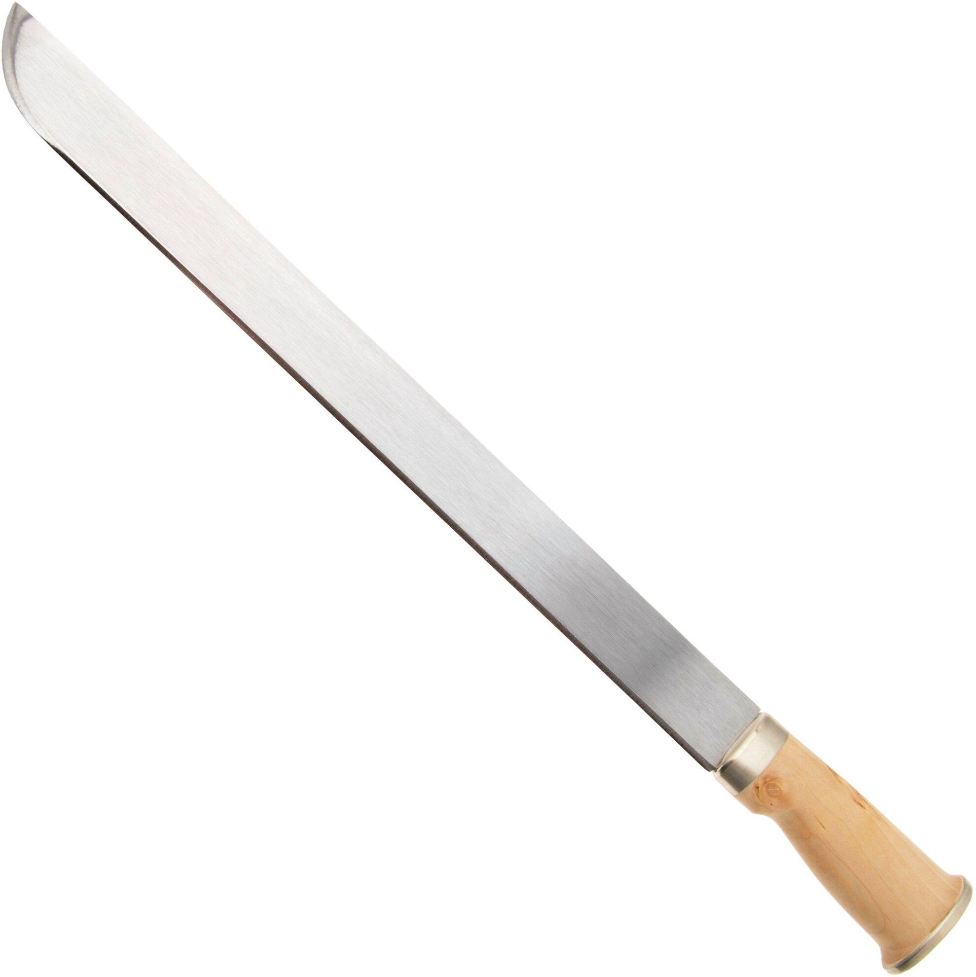 Marttiini Lapp 280015 Stainless, Curly Birch, coltello fisso