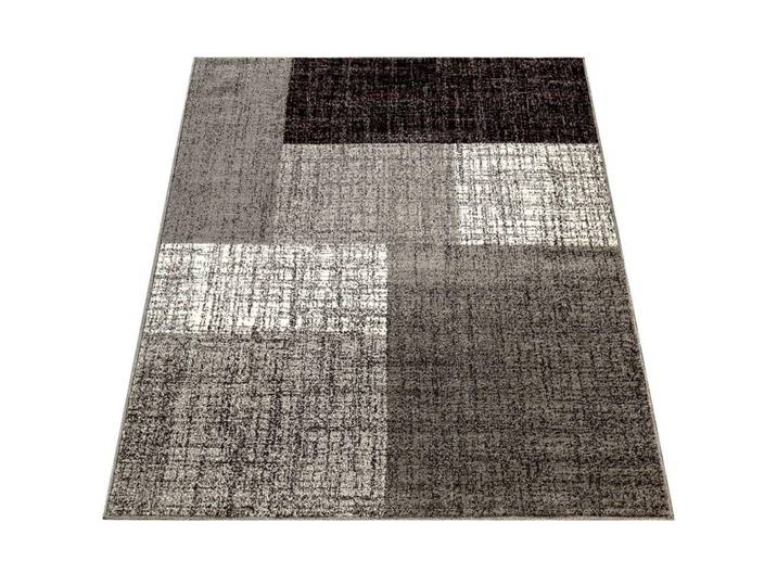 Paco Home Mondial 105 Grau 140X200, Grau, Kunststoff, Rechteckig, 140x200 cm, Teppiche und Böden, Teppiche