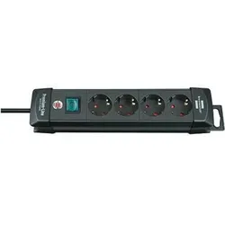 brennenstuhl Steckdosenleiste Premium-Line 1951140100 4fach sw