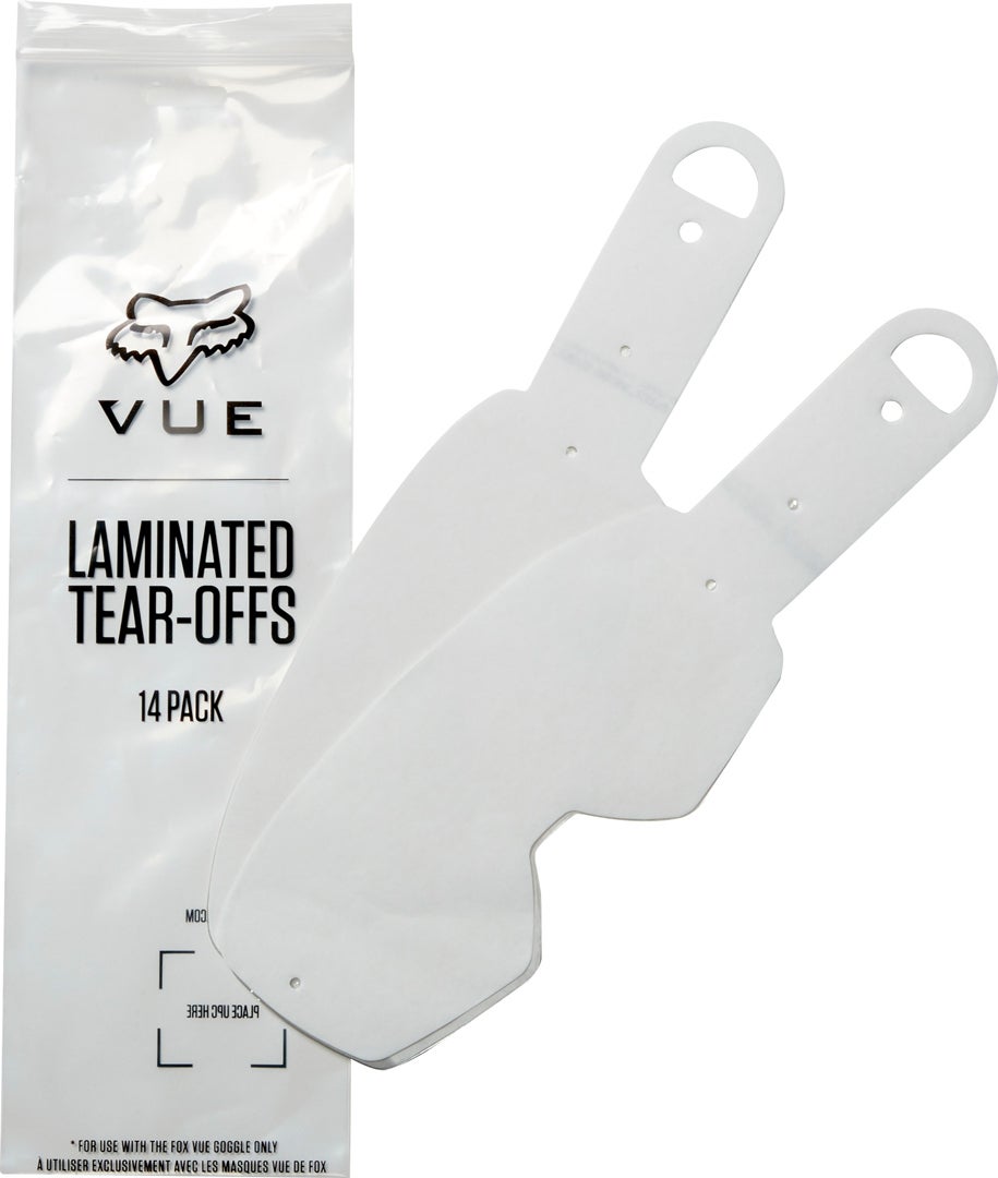 FOX Main Tear Offs Laminated Tear Offs 12610-901-OS