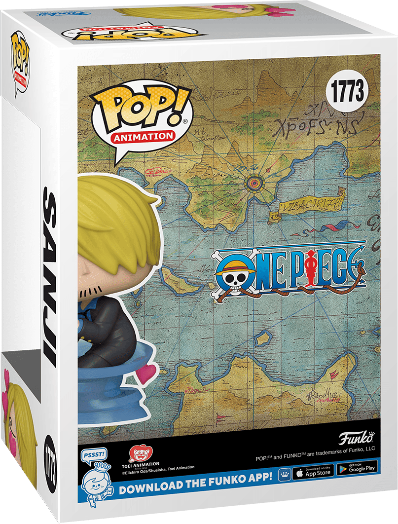 Funko Pop Vinyl One Piece Sanji, 4 in, Officially Licensed Funko Pop Vinyl Figure