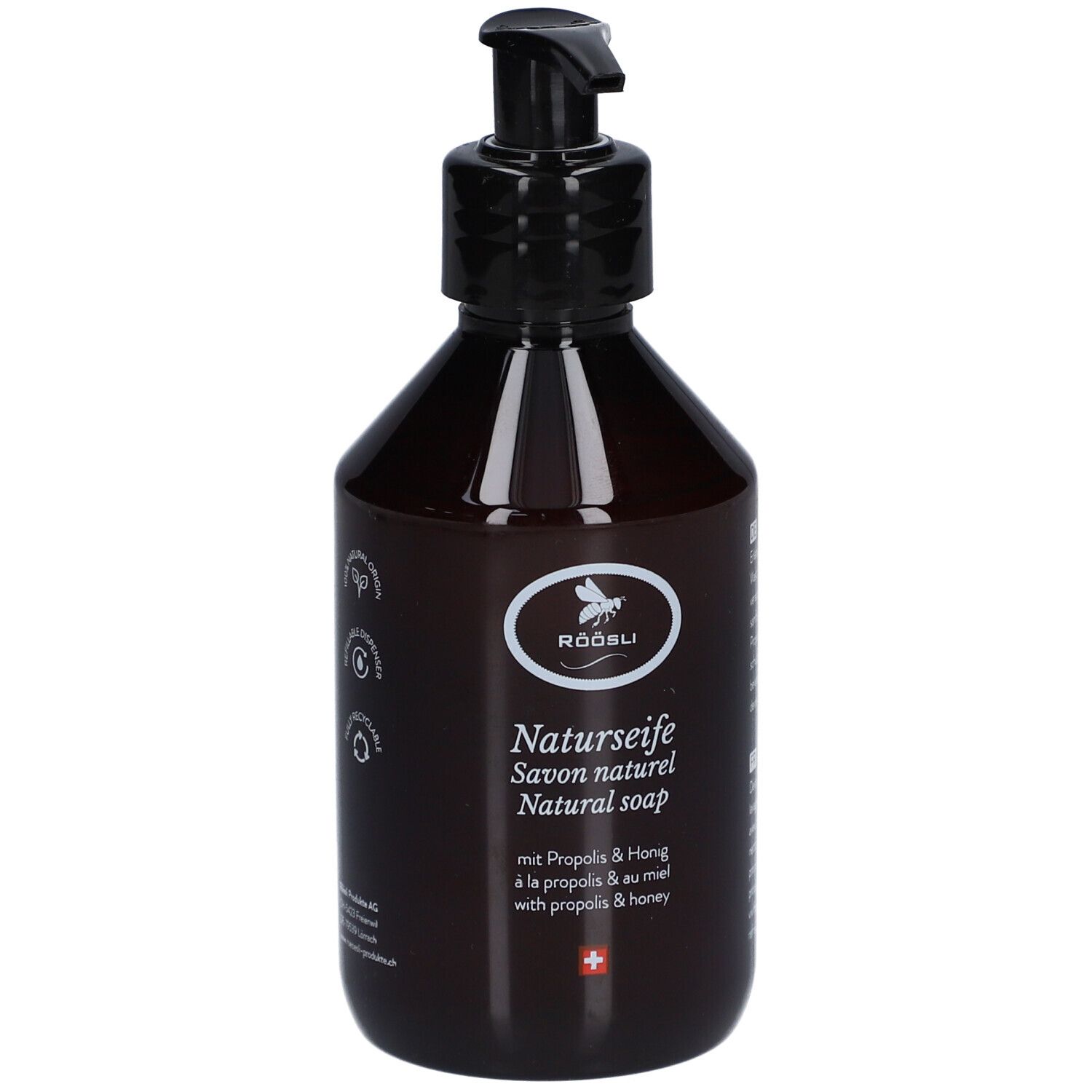 Röösli Naturseife Disp 250 ml Gel