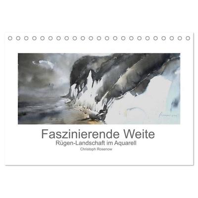 Faszinierende Weite. Rügen-Landschaft im Aquarell (Tischkalender 2027 DIN A5 quer), CALVENDO Monatskalender