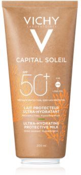 Vichy Capital Soleil Solar Milk leite protetor SPF 50+ 200 ml. Capital Soleil Solar Milk