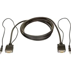 Bachmann 918.069 VGA Miniklinke Kombikabel 10,0m VGA+Miniklinke 918069