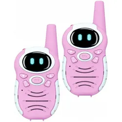 Atmosphera KiddoBoo Walkie-Talkies für Kinder – 2er-Pack – 800 m Reichweite – Rosa (0.80 km), Walkie Talkie, Pink