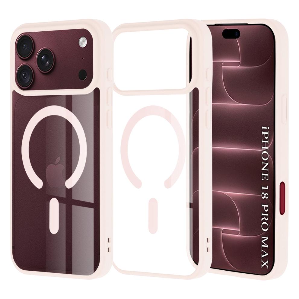 Techsuit - MagSafe Pro - iPhone 18 Pro Max / iPhone 17 Pro Max - Nude Pink (Apple iPhone 17 Pro Max, Apple iPhone 18 Pro Max) (72060097)