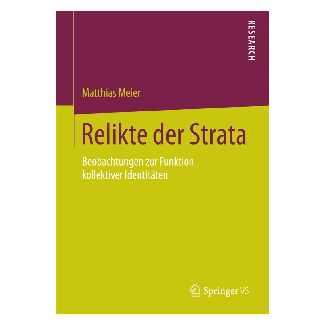 Springer Relikte der Strata (Deutsch, Softcover, Matthias Meier) (7742828)