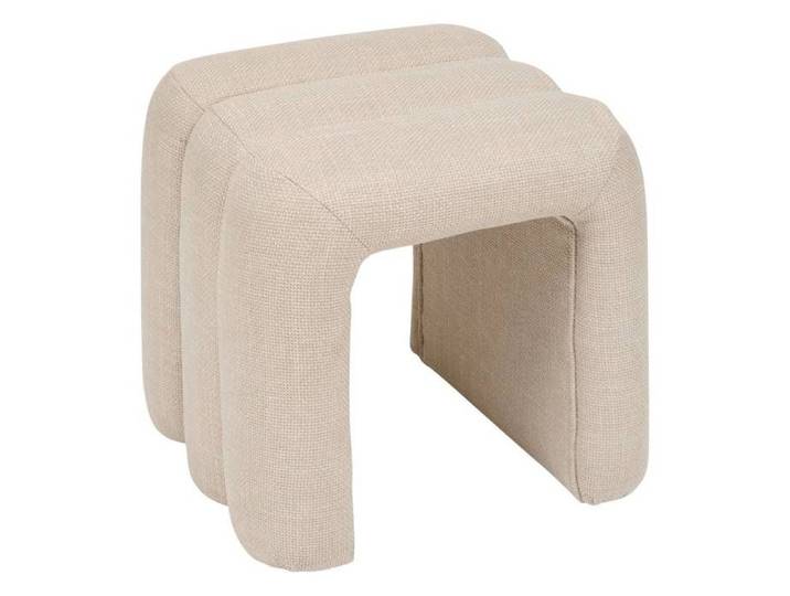 Pouf Sisco argile - Atmosphera Créateur d'intérieur