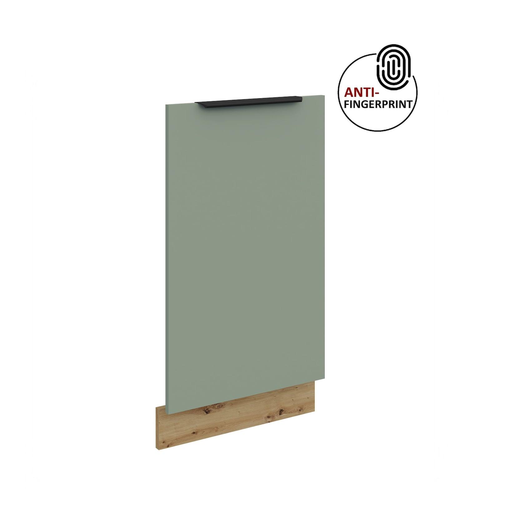 Frontblende für vollintegrierten Geschirrspüler 45 cm ARIA Aquamarin matt