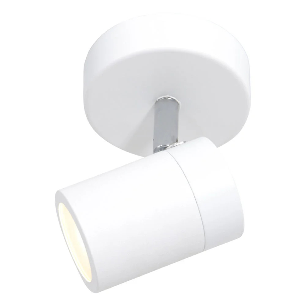 Mexlite Upround LED Padverlichting Wit IP44 GU10 Warmwit