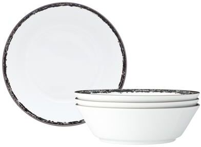 "Noritake Rill Set of 4 Soup Bowls, 7"", 20 oz."