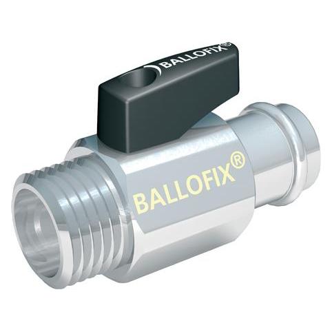 Broen Ballofix med 15MM press X 1/2", greb (Pressverbindung) (4382100-226002)