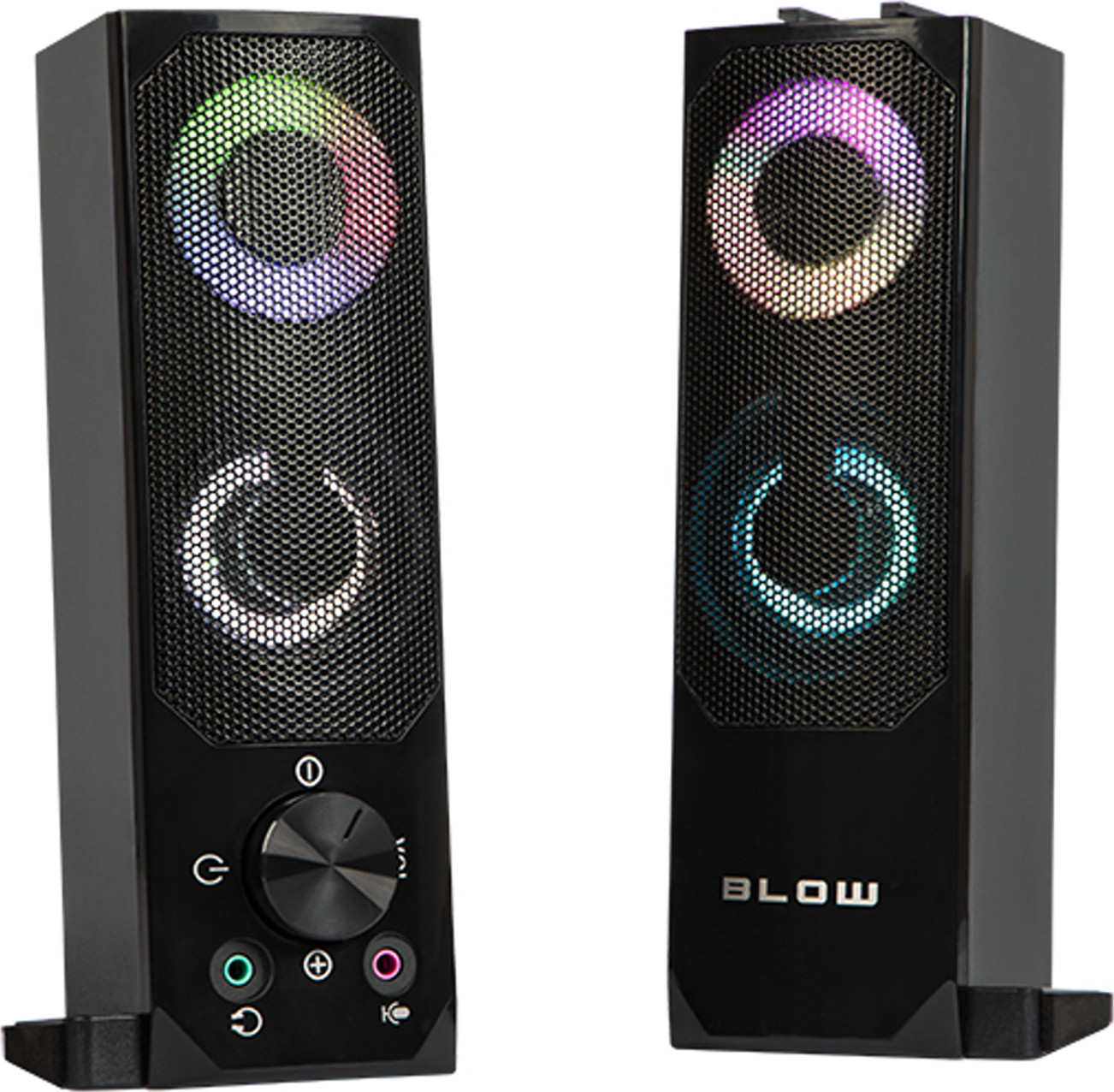 Blow MS-28 2-weg luidspreker, 2.0 kanalen, bekabeld en draadloos, 6 Watt, 60 - 20000 Hz, zwart