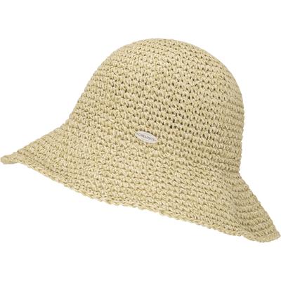 Sonnenhut CHILLOUTS "Mahina Hat", Damen, Gr. S, beige, Stroh, unifarben, Hüte, formstabil, luftdurchlässig