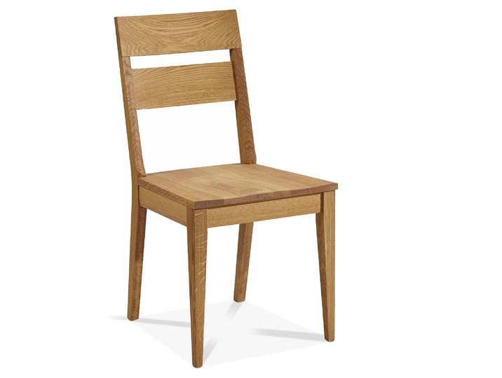 HILKO Esstischstuhl, Material Massivholz, Eiche, unbehandelt