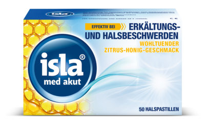 Engelhard Arzneimittel GmbH & Co.KG ISLA MED akut Zitrus-Honig Pastillen 50 St 14443741