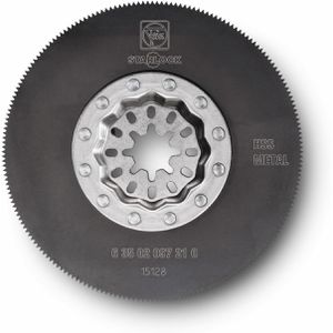 Fein Multifunktionswerkzeug-Zubehör HSS-Sägeblatt, 63502097210, 85 mm Ø, Segmentsägeblatt, Starlock
